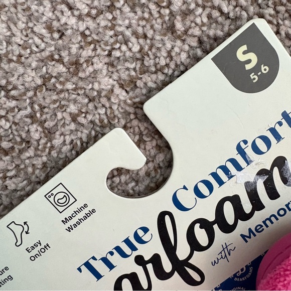 NWT, dearfoam, thong, slippers, women’s, kids, memory foam, sleep wear, 5/6 - Picture 4 of 6